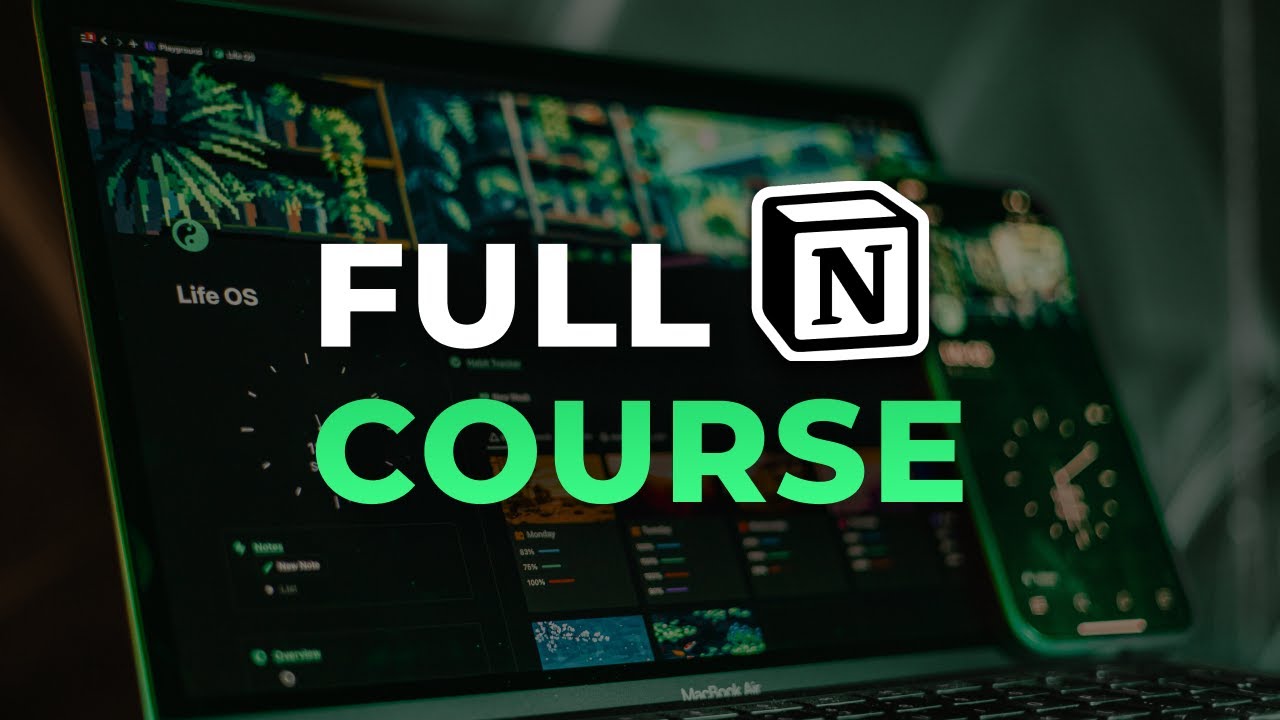 Become a Notion Expert in 7h! (FREE Notion Course)