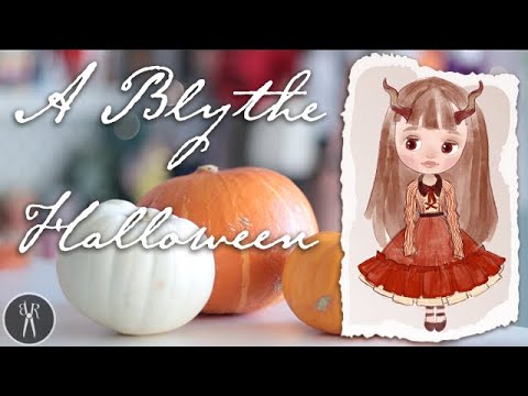 Customising a Blythe Middie Doll for Halloween - Sculpting Horns! - How To Customise - Tutorial