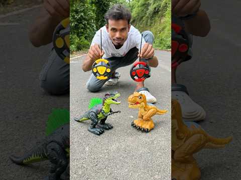 Big 2 ta remote control dinosaur 🦕 yellow
