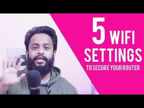 How To Protect your WiFi from Hackers? Top 5 Settings You Should Change In Your Router!