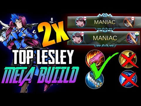 Lesley META Best Build 2020 | One Shot Damage!!! | Top Lesley Build - Mobile Legends