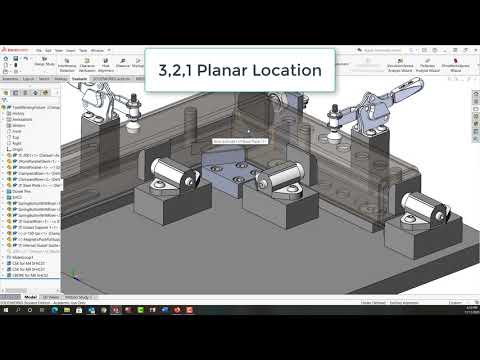 3,2,1 Planar Location Example