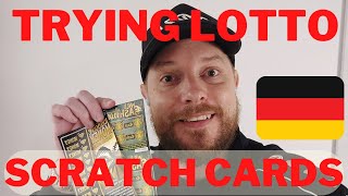 Trying REAL Lotto Scratch Cards in Germany