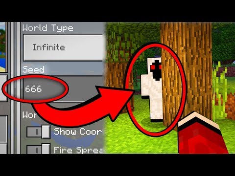 TOP 5 SCARY SEEDS IN MINECRAFT! (Top Scary Minecraft Worlds - 666, Herobrine, Green Steve)