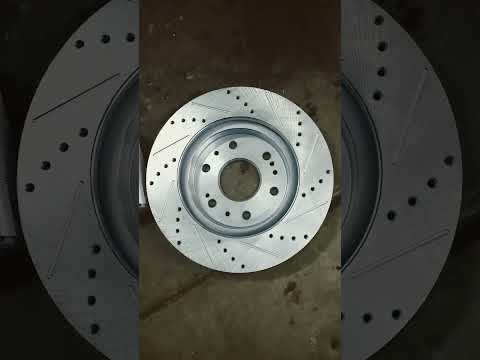 Detroit Axle drilled and slotted rotors and ceramic brake pads purchased from #ebay.  Best buy cheap