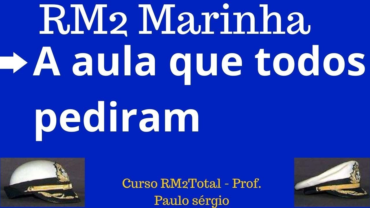 RM2 Marinha. Resolução de todas as questões anteriores de tradições Navais.