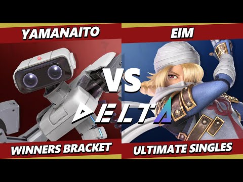 Delta 2 - Yamanaito (ROB) Vs. Eim (Sheik) SSBU Ultimate Tournament