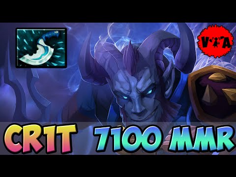 Dota 2 - Cr1t 7100 MMR Plays Riki vol #1 - Ranked Match