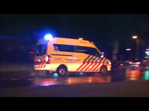 ambulance met spoed in zaandam en purmerend
