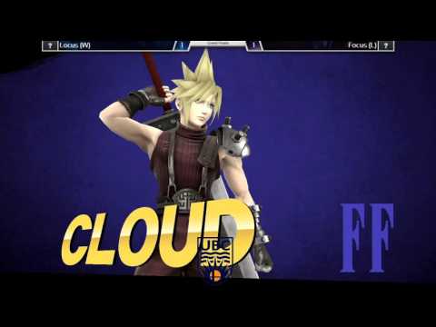 UBC Smash #10: Locus (Ryu) vs Focus (Cloud) - Grand Finals