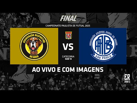 São Bernardo x AABB - SUB 14 | 30/11/2025 | AO VIVO | Final | Campeonato Paulista A1 | Série Prata