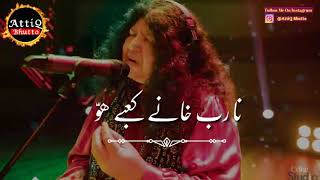 Abida Parveen Whatsapp Status  Sufi lines by Abida