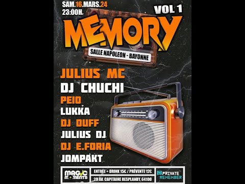 SALA NAPOLEON Live! Memory Vol.1 (16-03-2024) Dj Chuchi