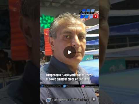 🥊 Campeonato “José María Gatica” 2026: el boxeo amateur crece en San Luis
