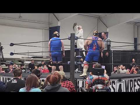 Eric Johnson and Ethan Scott vs BRG and his Mystery Partner