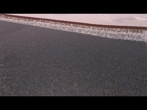 10.000 SPARTANS vs 60.000 RUNNER ZOMBIES - Ultimate Epic Battle Simulator