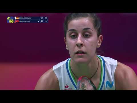 Match Point - Carolina Marin vs Neslihan Yigit - WS SF #EBC21