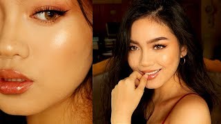 SEXY GLOSSY VALENTINE'S DAY MAKEUP ♡ Jessica Vu