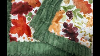 Part 1: How to Sew a Self-Binding Blanket (Tutorial &amp; Free Sewing Pattern)