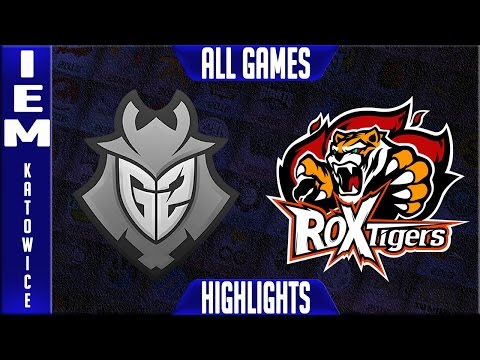 G2 vs ROX Highlights All Games - IEM Katowice 2017 Semi-final - G2 Esports vs ROX Tigers
