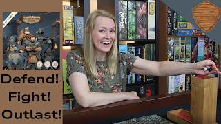 Nine Nights Siege | Fun Rolling Dice in a New Print & Play Defending the Castle