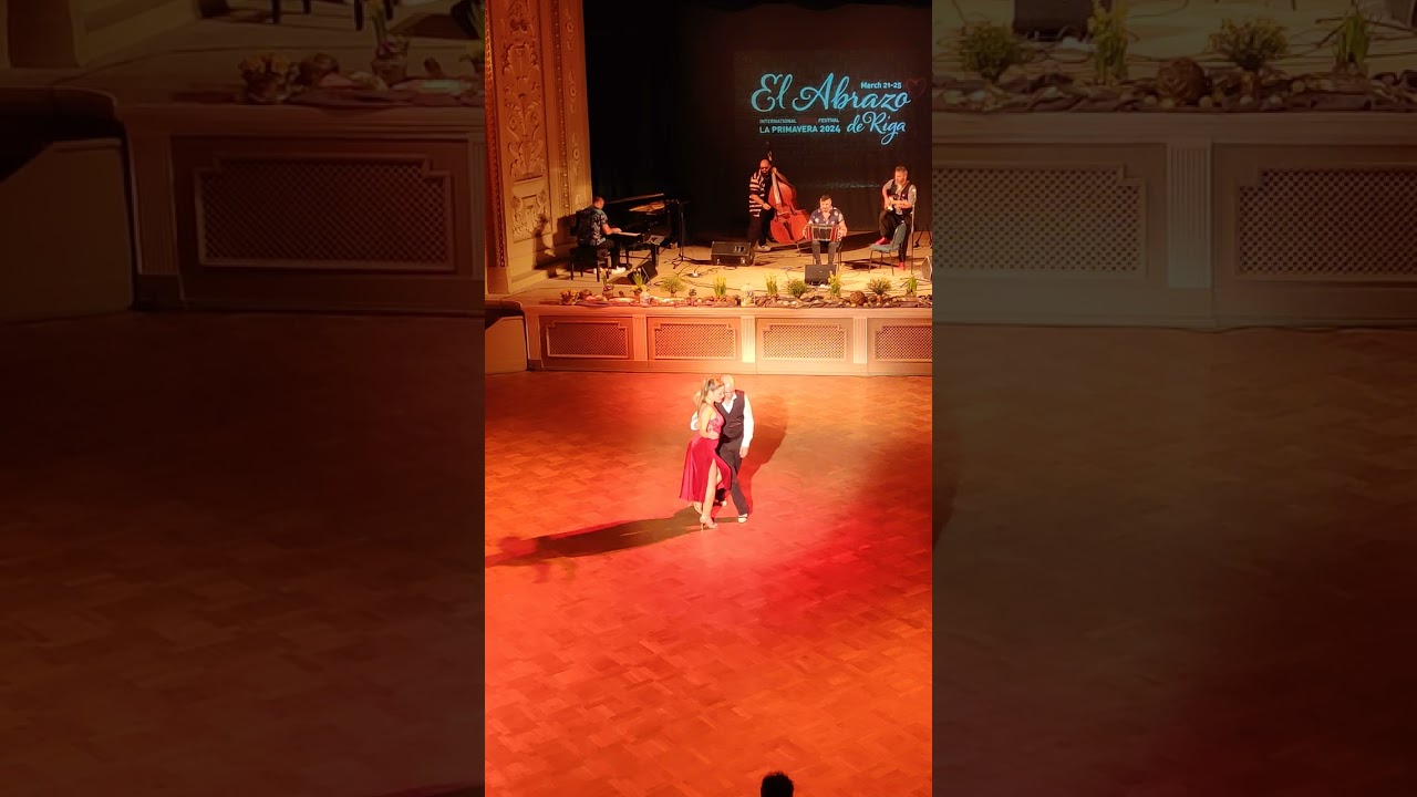 Horacio Godoy y Maricel Giacomini in Riga today(1)