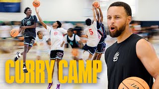 Stars Of The Future Attend Curry Camp With Stephen Curry
