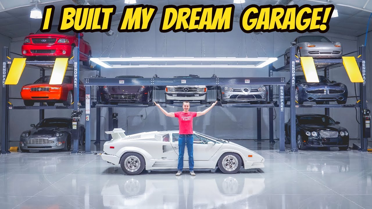 Moving the DUMBEST car collection into my DREAM GARAGE!  Introducing Hoovie's Garage 3.0