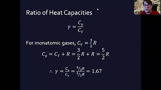 19.7 Heat Capacities of an Ideal Gas