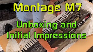 Video thumbnail for The Yamaha Montage M7: Unboxing and Initial Impressions by Scott's Synth Stuff