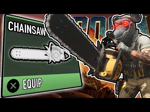 DOOMGUY Accidentally Left His Super Shotgun and Chainsaw In Call of Duty