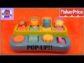 2013 Fisher Price Pop Up Poppin Pals Animal Preschool Toy