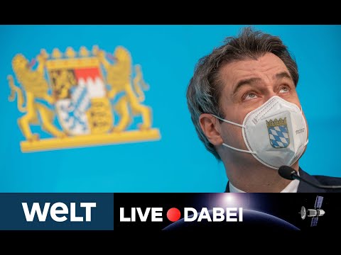 LIVE DABEI: Briefing von Markus Söder zu Corona-Mutationen und der Infektionslage in Bayern