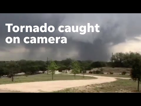 Tornado near Salado and Jarrell captured by residents amid severe weather in Texas