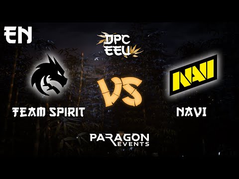EN - Team Spirit vs NAVI | DPC EEU 2023 | bo3 - game 1 | by HAIRY_FREAK and ROBBNROLL