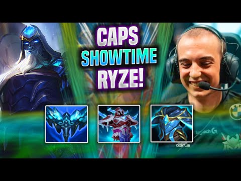 CAPS SHOWTIME WITH RYZE! - G2 Caps Plays Ryze Mid vs Viktor! | Season 2022