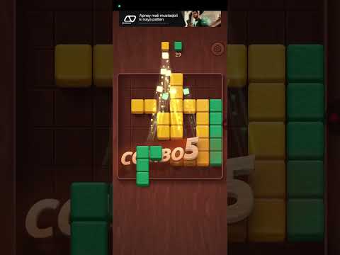 181-185 Level colorwood Blocks puzzle game 2025 - YouTube