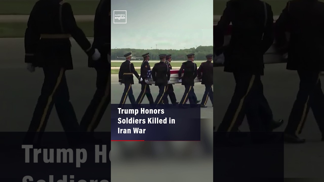 Video | Trump Honors Soldiers Killed in Iran War
