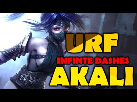 18 kills in 7 minutes | Akali hands down the most broken URF champion | League of Legends