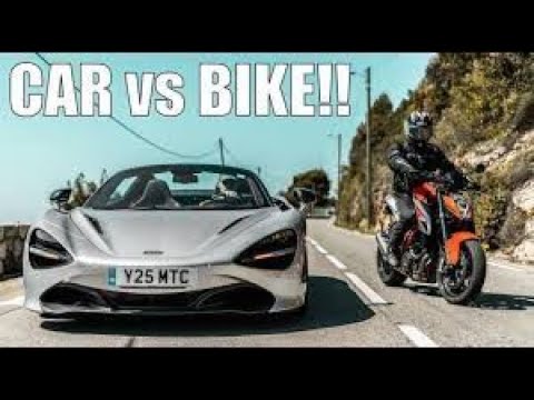 Cars vs Motorcycles Street Drag Race When Top Speed 350KMPH+