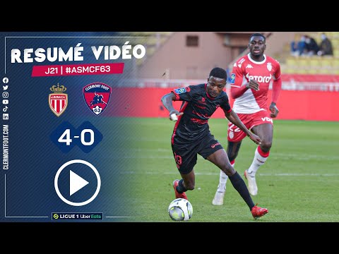 FC AS Monaco Monte Carlo 4-0 Clermont Foot Auvergn...