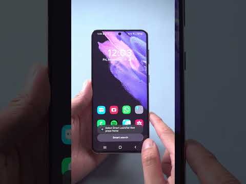 How to Declutter your Android Phone with Smart Launcher #shorts