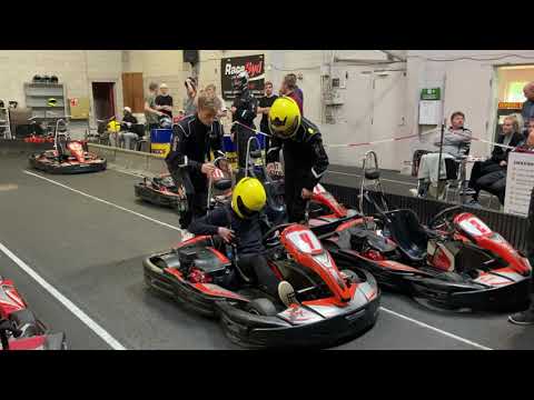 FC Fredericia truppen til gokart