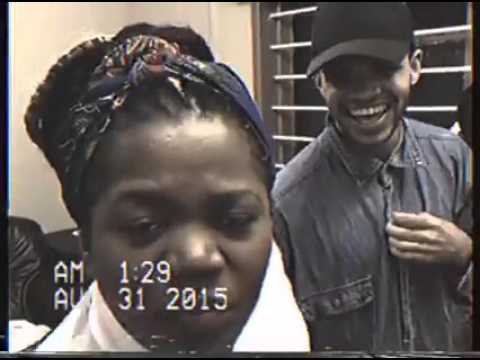 Backstage with Busiswa and her dancers