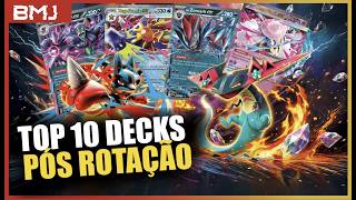 Top 10 decks Pós Rotação 2026 - Pokémon TCG