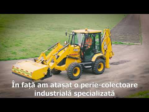 JCB Cum sa reparati o groapa folosind un buldoexcavator 3CX Compact