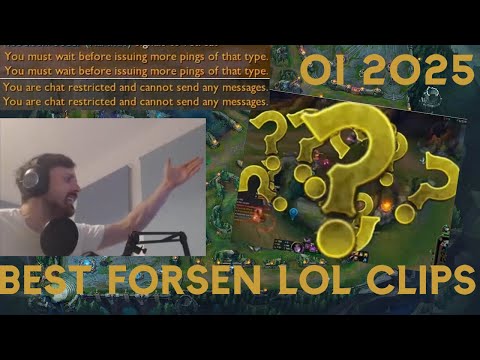 Funniest Forsen League of Legends clips | 01 '25
