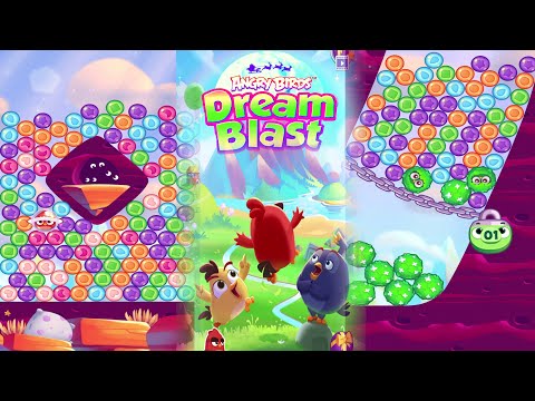 ANGRY BIRDS Dream Blast / Walkthrough and Gameplay / Part 6 / Levels 17 - 19