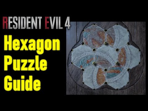Resident Evil 4 remake hexagon pieces locations, puzzle solution, full guide