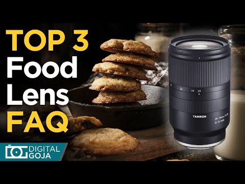 Tamron 28-75mm & Tamron 90mm | Top 3 Food Photography Lens FAQ